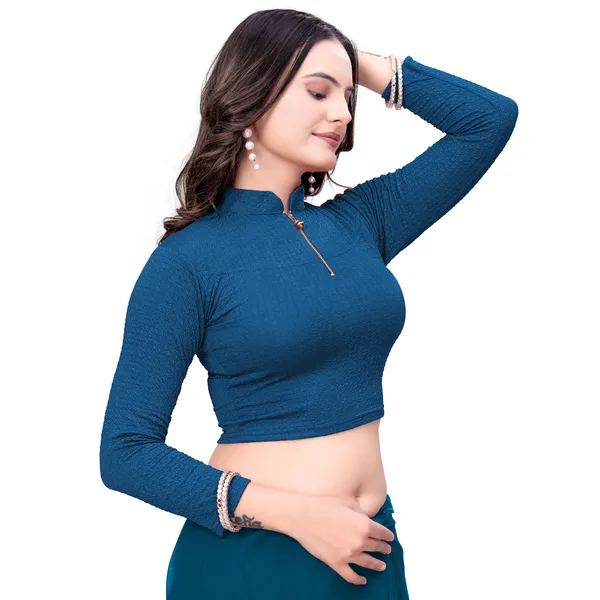 Kerosene_Cotton_Blend_Blouse_For_Women