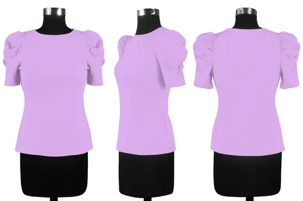 Lavendar_Valentino_And_Cotton_Blend_Top_For_Women