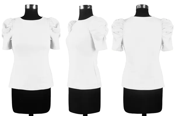 White_Valentino_And_Cotton_Blend_Top_For_Women