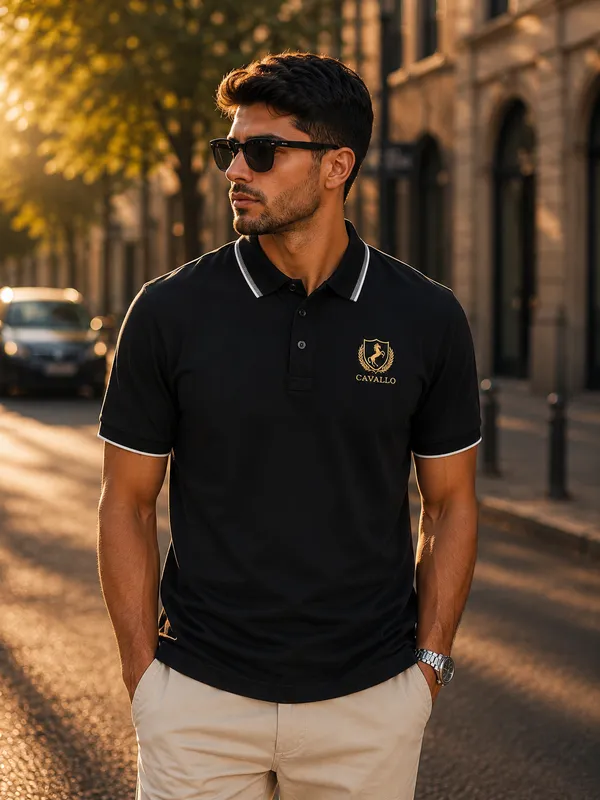 Men’s_Black_Crest_Polo_T-Shirt