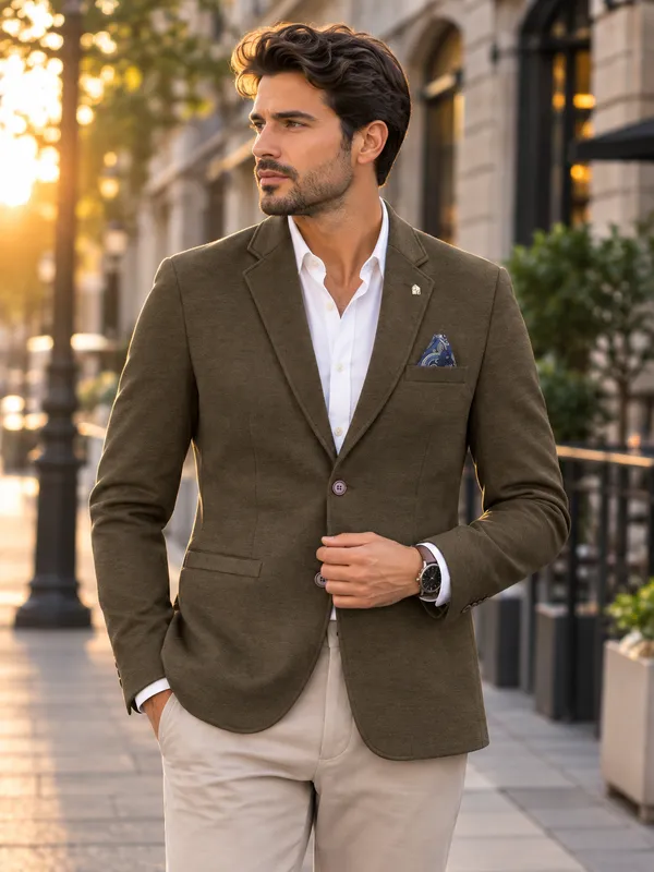Men’s_Brown_Tailored_Blazer