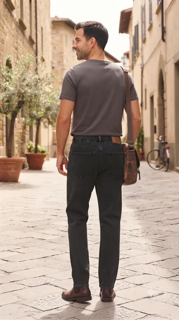 Men's_Casual_Dark_Wash_Denim_Jeans_with_Drawstring_Waist