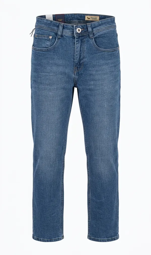 Men's_Classic_Blue_Medium_Wash_Straight_Leg_Jeans