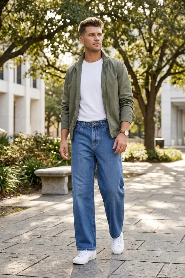 Men's_Classic_Light_Wash_Loose_Fit_Denim_Jeans