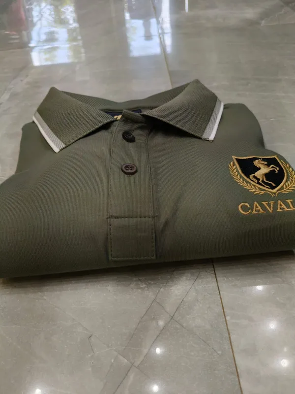 Men’s_Olive_Cavallo_Polo_T-Shirt