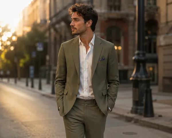 Men's_Olive_Green_Formal_Blazer