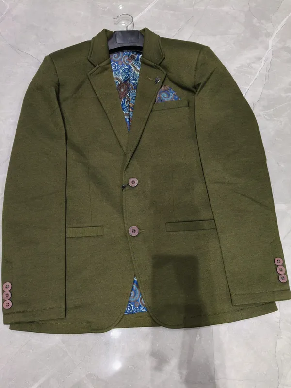 Men’s_Olive_Green_Tailored_Blazer