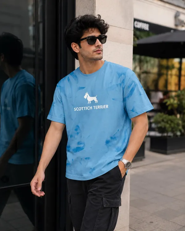 Men's_Sky_Blue_Scottich_Terrier_Graphic_T-Shirt