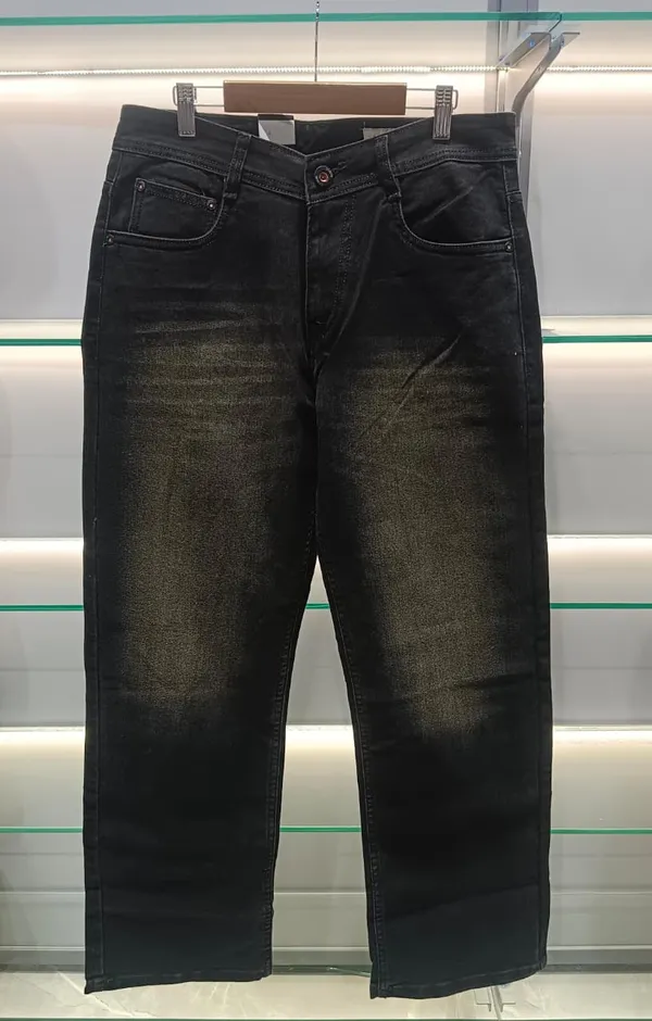 Men's_Straight_Fit_Washed_Black_Denim_Jeans