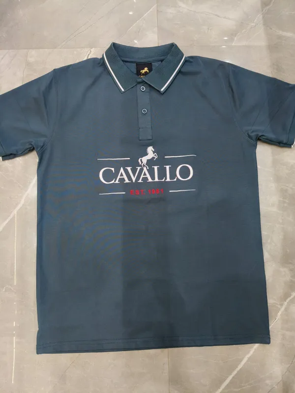Men’s_Teal_Cavallo_Polo_T-Shirt
