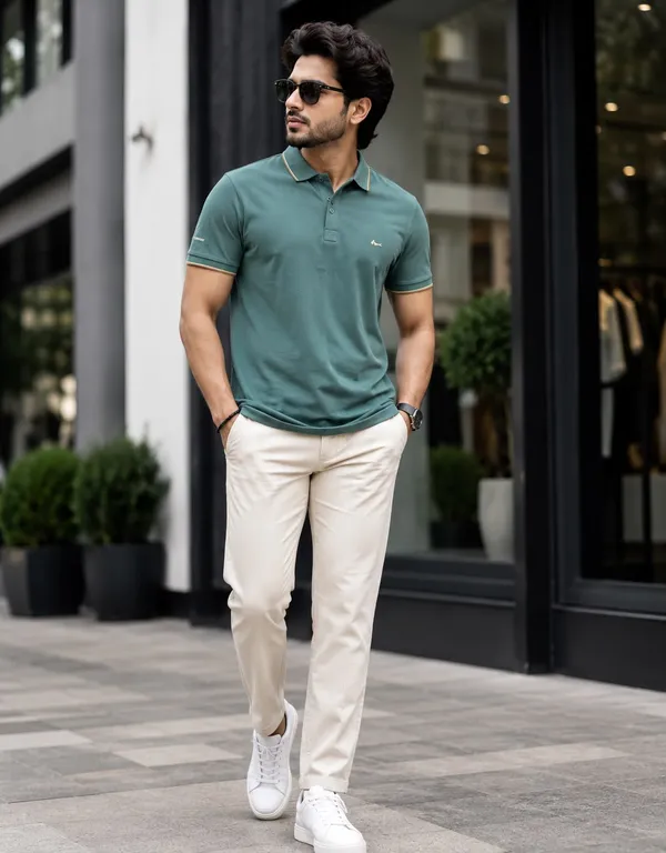 Men's_Blue_Collar_Tipped_Polo_T-Shirt