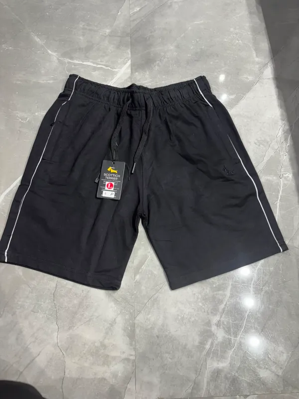 Premium_Side-Stripe_Casual_Shorts_-_Black