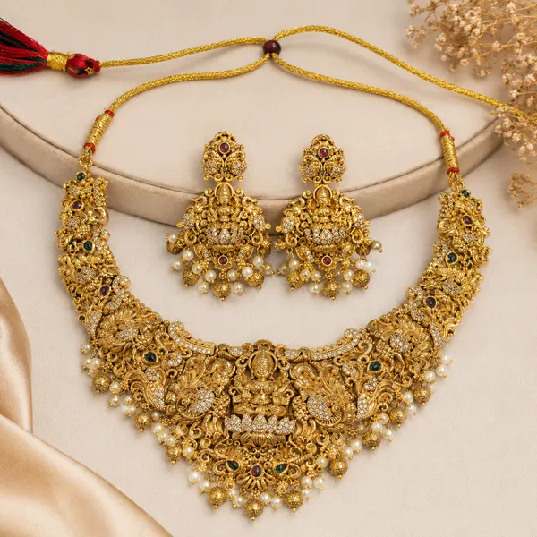 Antique_Lakshmi_Temple_Necklace_Set