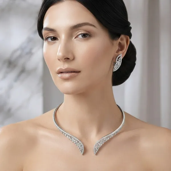 Luxury_American_Diamond_(CZ)_Designer_Collar_Necklace_Set_with_Stud_Earrings