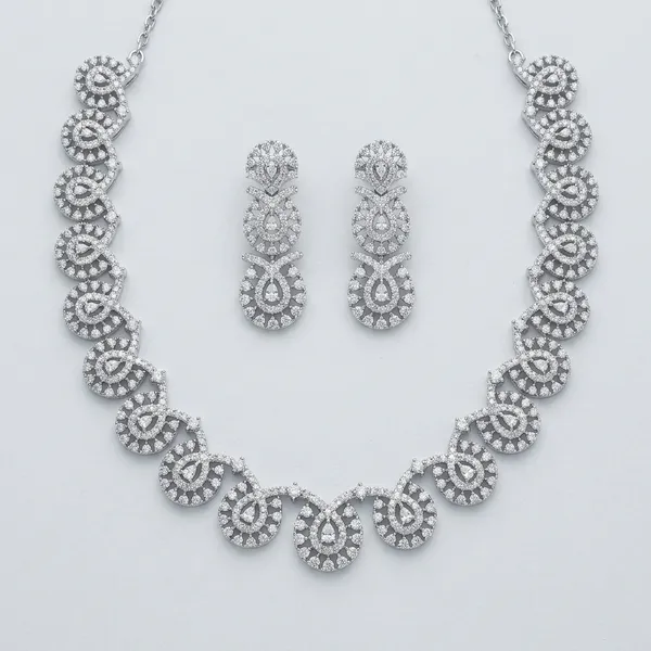 Royal_Paisley_CZ_Necklace_Set