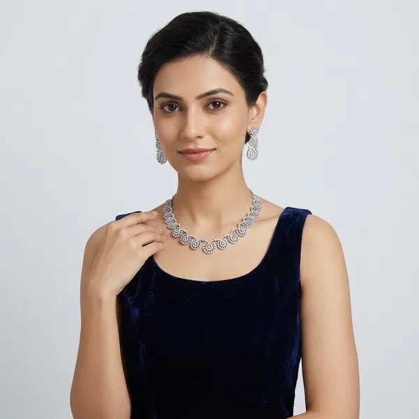 Royal_Paisley_CZ_Necklace_Set