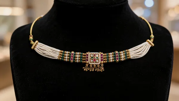 Multicolor_Kundan_Pearl_Choker_Set