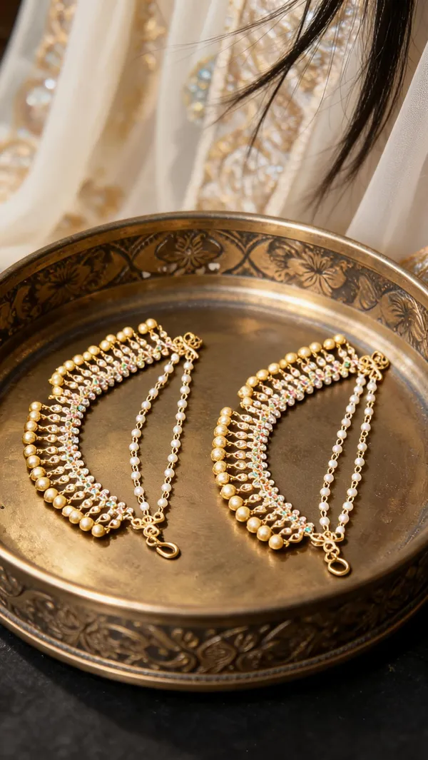 Traditional_Pearl_Fringe_Multicolor_Stone_Kaanchain_Set