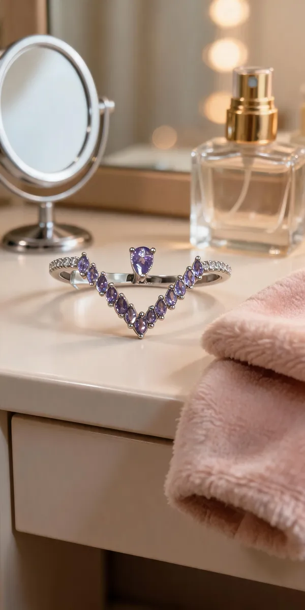 Silver_Plated_Purple_CZ_V-Shaped_Ring