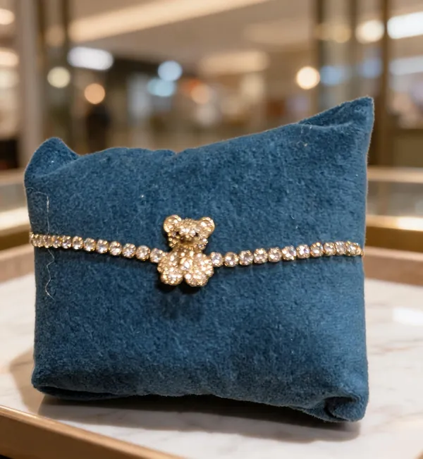 Playful_Teddy_Bear_Crystal_Tennis_Bracelet