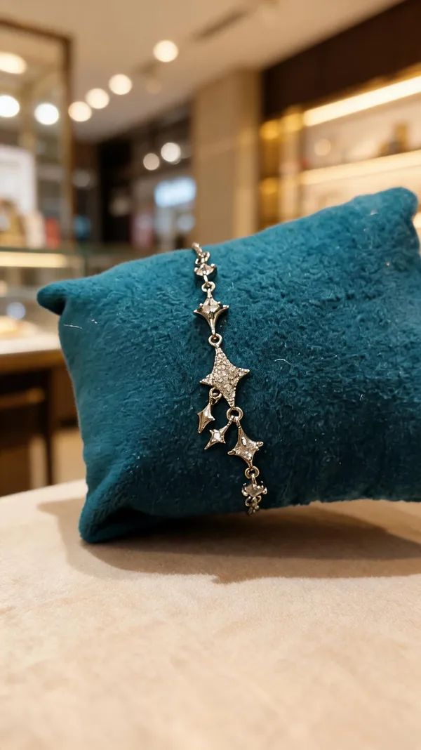 Rhodium_Plated_Starburst_CZ_Dangler_Bracelet