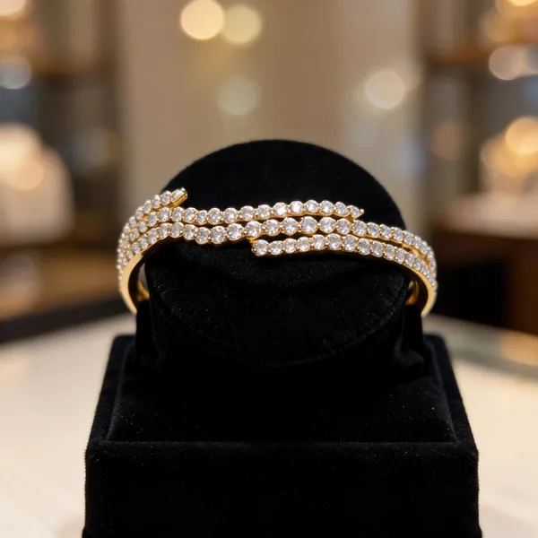 Sparkling_Triple-Row_Waves_Crossover_Bracelet