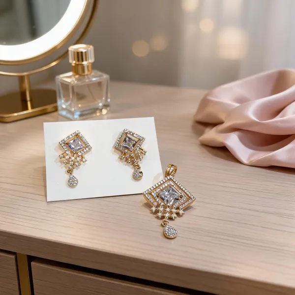 Luxury_CZ_Pendant_&_Earrings_Set