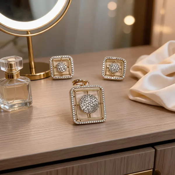 Geometric_CZ_Pendant_&_Earrings_Set