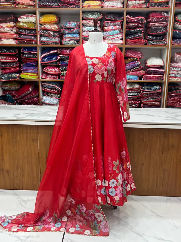 Red_Floral_Anarkali_Dress_Set_for_Women