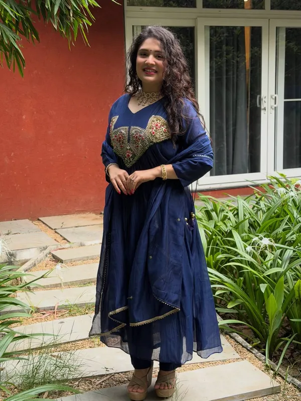 Navy_Embroidered_Anarkali_Suit_Set_for_Women