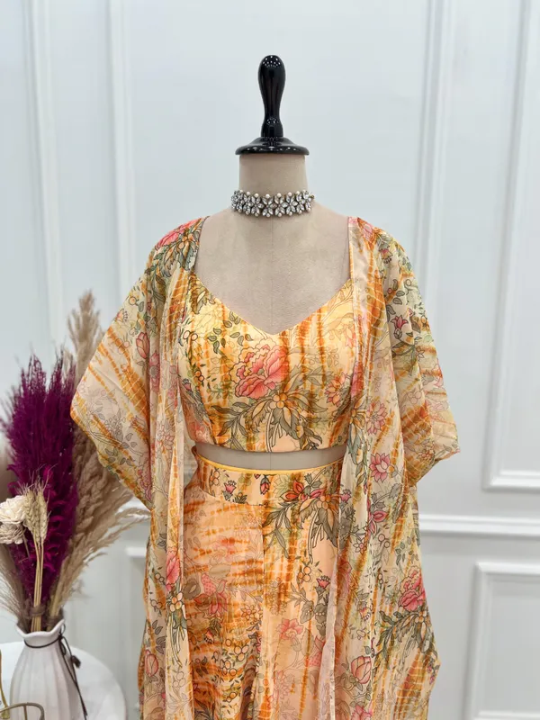 Peach_Floral_Print_Straight_Kurta_for_Women