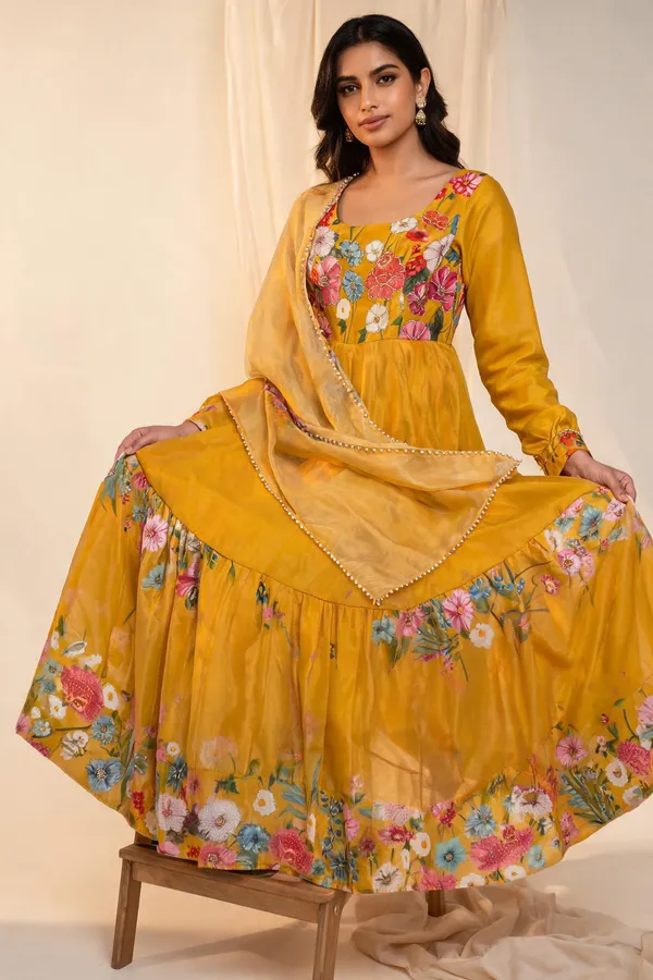 Mustard_Cotton_Anarkali_For_Women