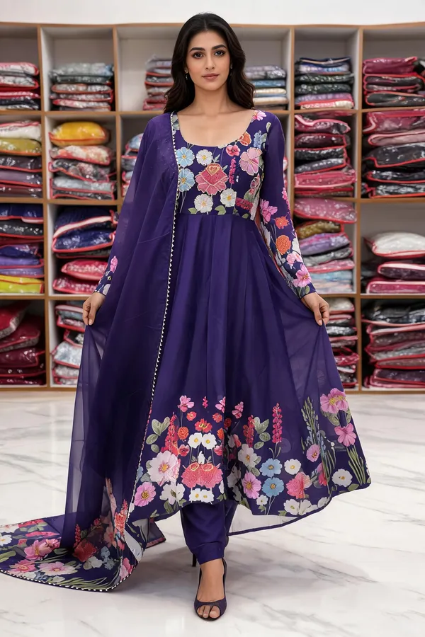 Purple_Cotton_Anarkali_For_Women