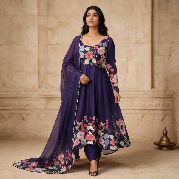 Purple_Cotton_Anarkali_For_Women