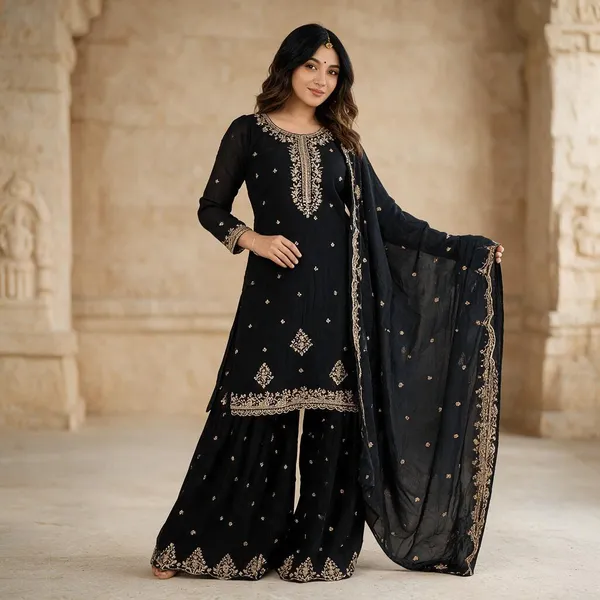 Black_Silk_Anarkali_For_Women