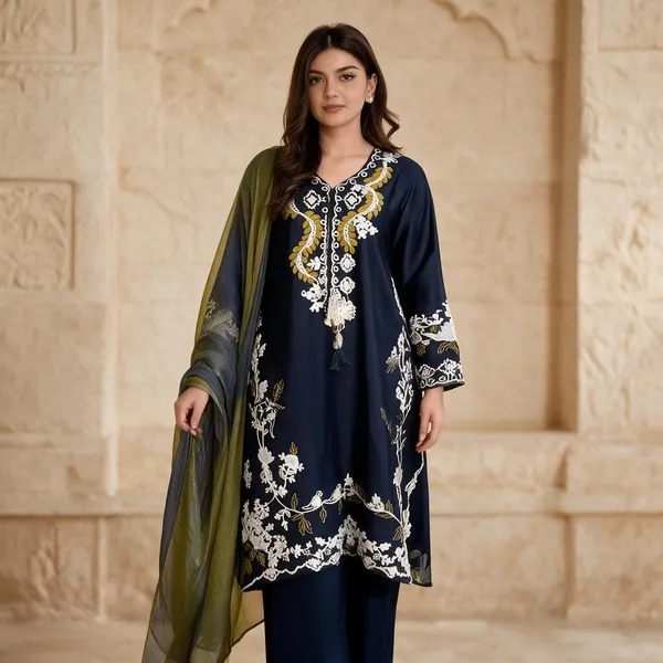 Navy_Blue_Georgette_Palazzo_Set_For_Women
