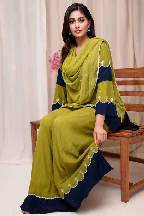 Olive_Green_Cotton_Palazzo_Set_For_Women