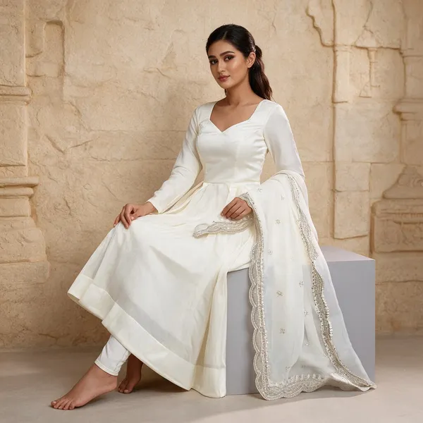 White_Georgette_Anarkali_For_Women