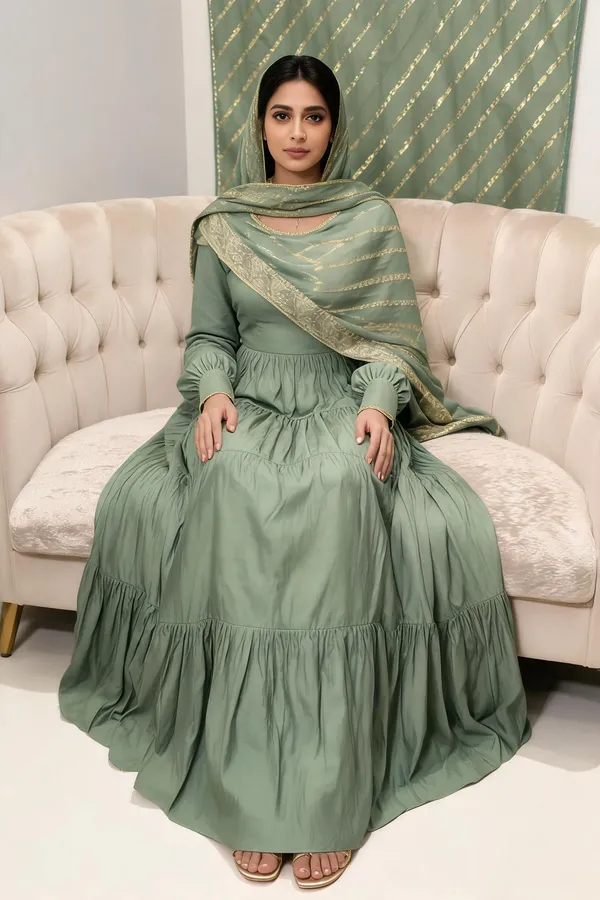 Sage_Green_Pure_Roman_Silk_Anarkali_For_Women
