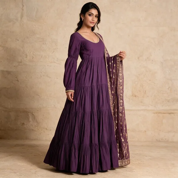 Purple_Pure_Roman_Silk_Anarkali_For_Women
