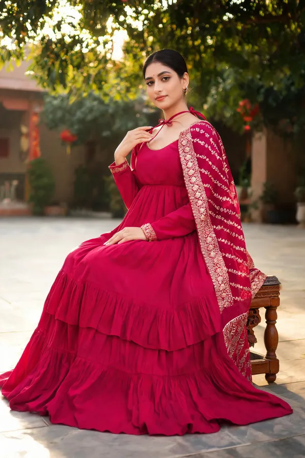 Magenta_Pure_Roman_Silk_Anarkali_For_Women