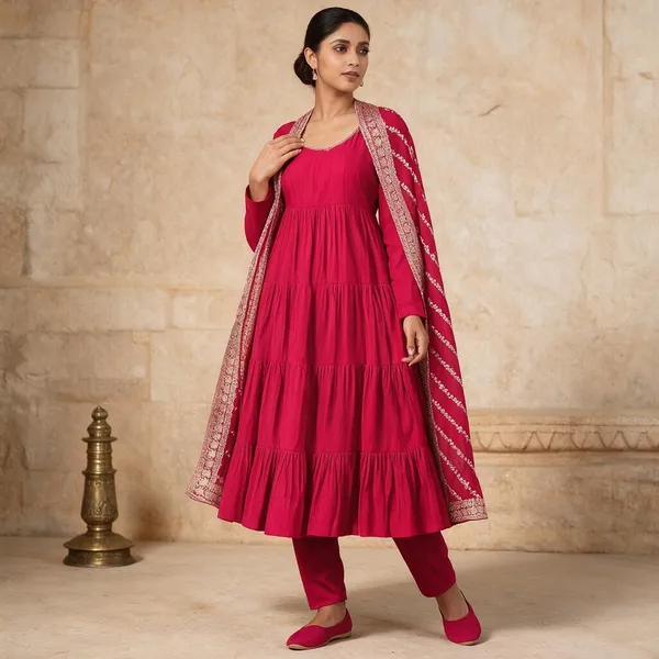 Magenta_Pure_Roman_Silk_Anarkali_For_Women