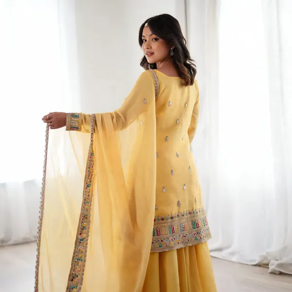 Yellow_Silk_Sharara_Set_For_Women