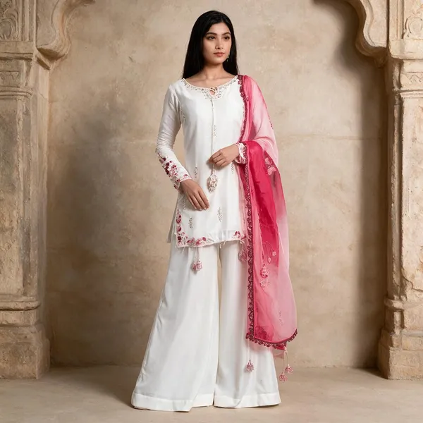 White_Cotton_Palazzo_Set_For_Women