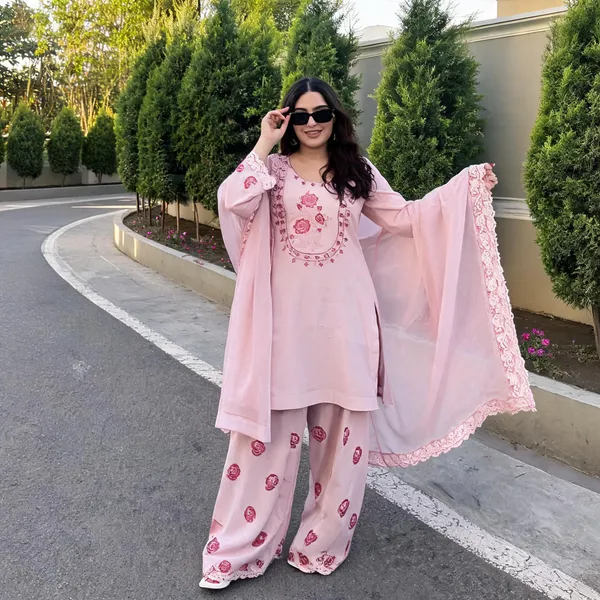 Pink_Cotton_Co-Ord_Set_For_Women