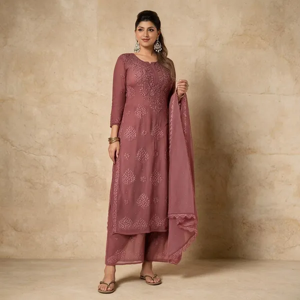 Mauve_Georgette_3_Pcs_Palazzo_Pair_For_Women