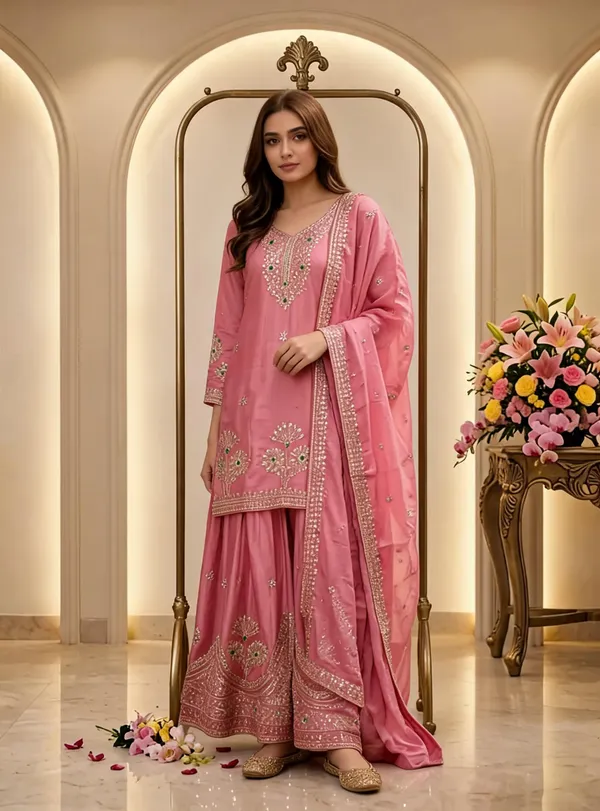 Pink_Cotton_Sharara_Pair_For_Women