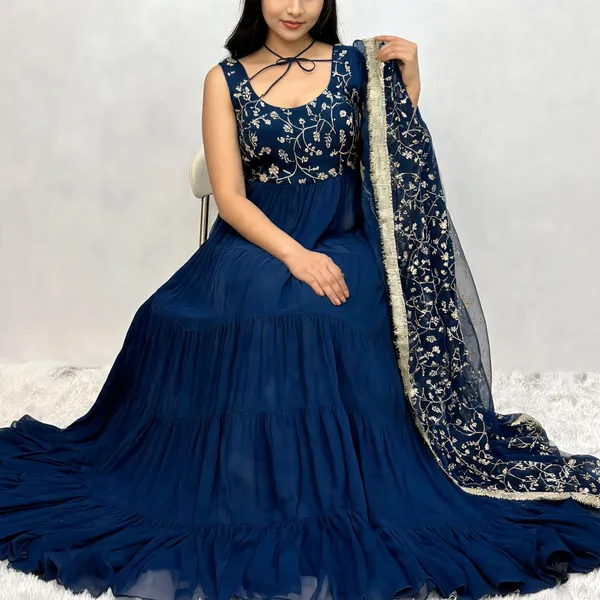 Blue_Georgette_Anarkali_For_Women