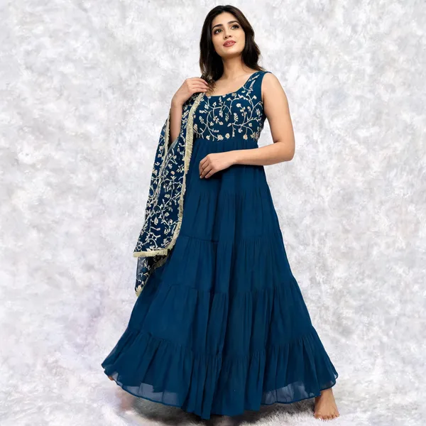 Blue_Georgette_Anarkali_For_Women