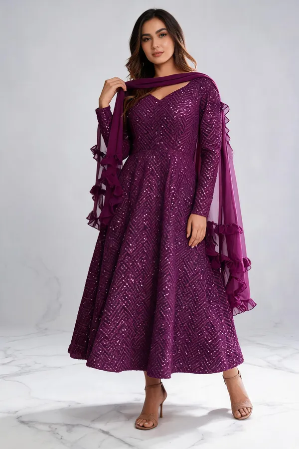 Purple_Georgette_Anarkali_For_Women